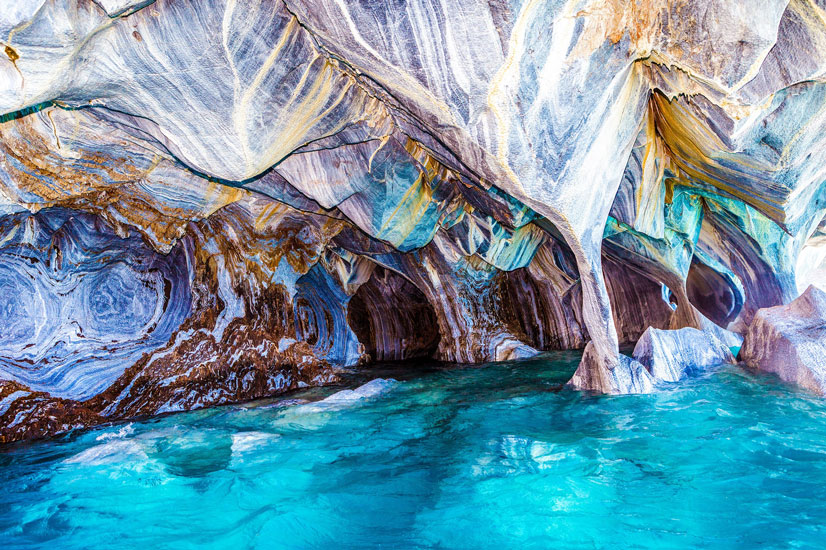 غار سنگ مرمر، پاتاگونیا، شیلی