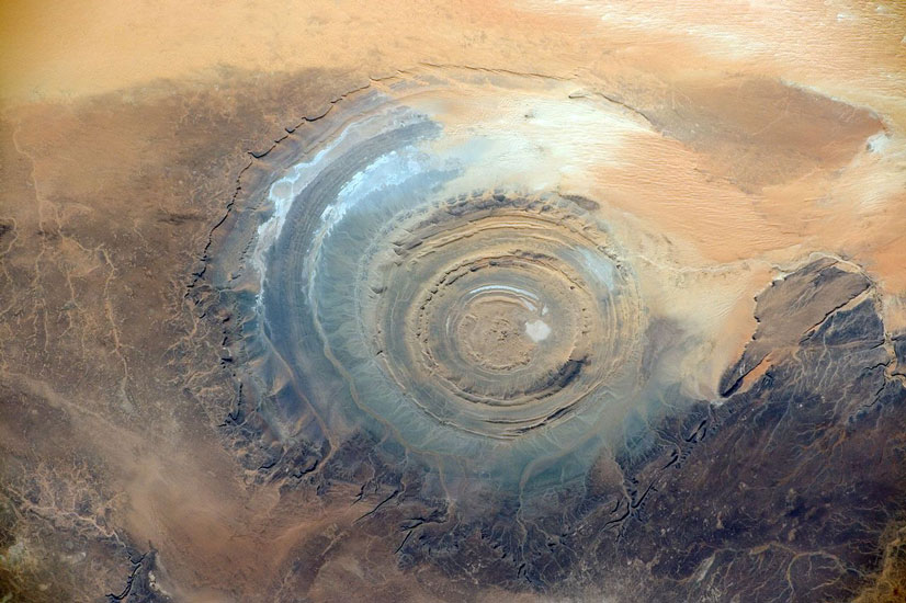 چشم صحرا، بیابان صحرا، موریتانی