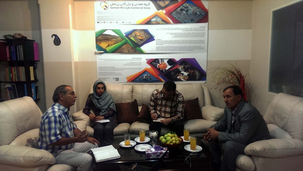 Zarmesh Group Meeting With Messers, Kermani & Khajoyie