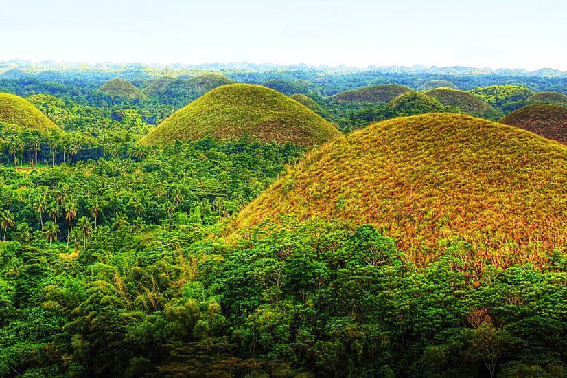 تپه های شکلاتی، بهل، فیلیپین