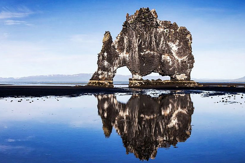 صخره اژده ها- ایسلند