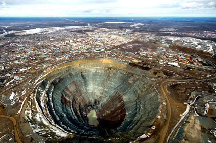 معدن الماس میر - روسیه