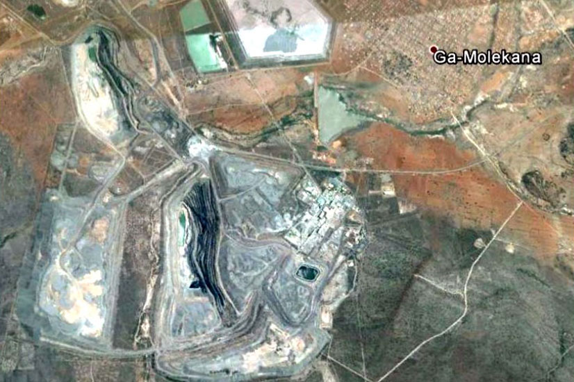 معدن پلاتین مگالاکونا - آفریقای جنوبی
